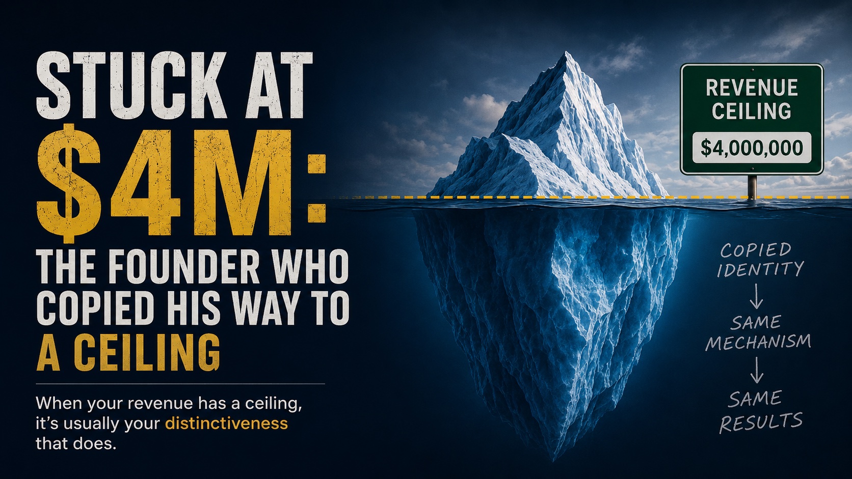 Stuck at $4M: The Founder Who Copied His Way to a Ceiling